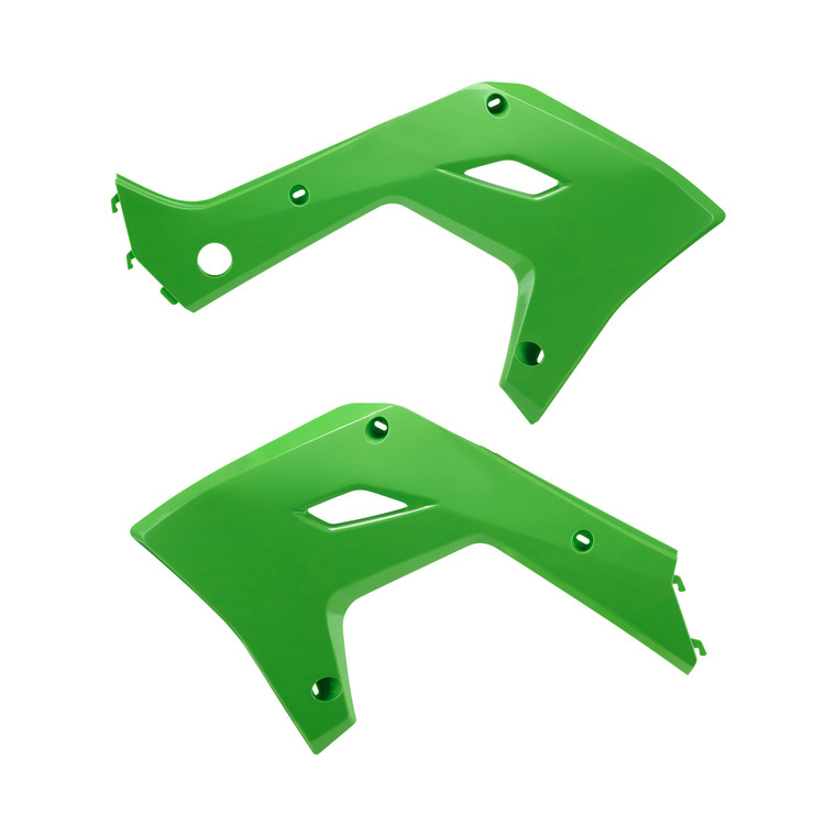 Polisport - Radiator Scoops Restyling Green - 8506400001