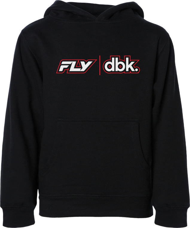 Fly Racing - Youth Fly Dbk Wheelie Hoodie Black Ym - 325-00086YM