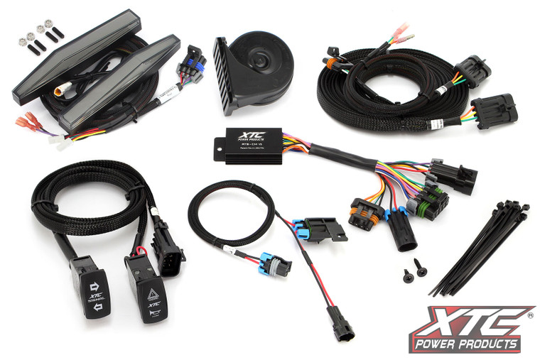 Xtc Power Products - Auto Turn Signal Kit W/ Horn And Front Drl Lights Can - ATS-YAM-WOL-DRL