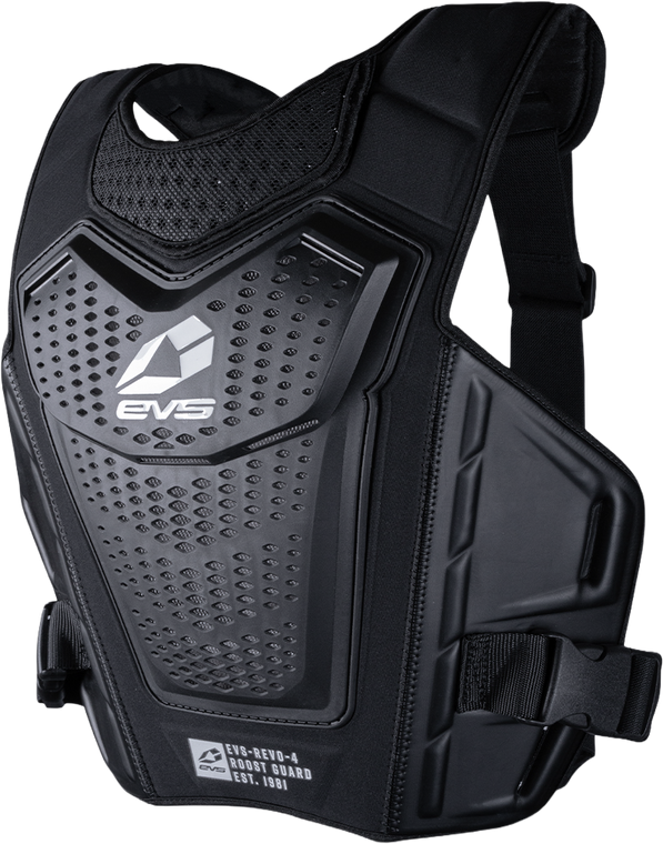 Evs - Revo 4 Roost Deflector Black/white Lg/xl - RV4-BK/WH-L/XL