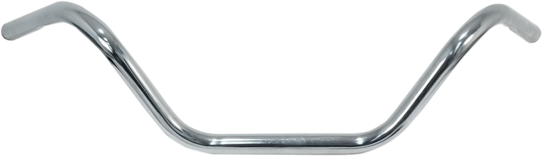 Emgo - Handlebar - Sport - Dimpled - Chrome - 1" Handlebar - Sports Rise - 07-92427