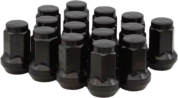 Sedona - 10mmx1.25 Tapered Lug Nuts Black 60  14mm Head 16/pk - DFC-54010B