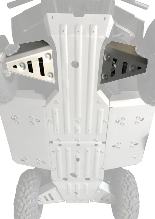 Rival Powersports Usa - Alloy Front A Arm Guards Pol - 24.7440.1-4