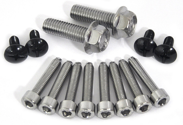 Cycra - Replacement Hardware Series 1 Black/silver - 1CYC-1006-02