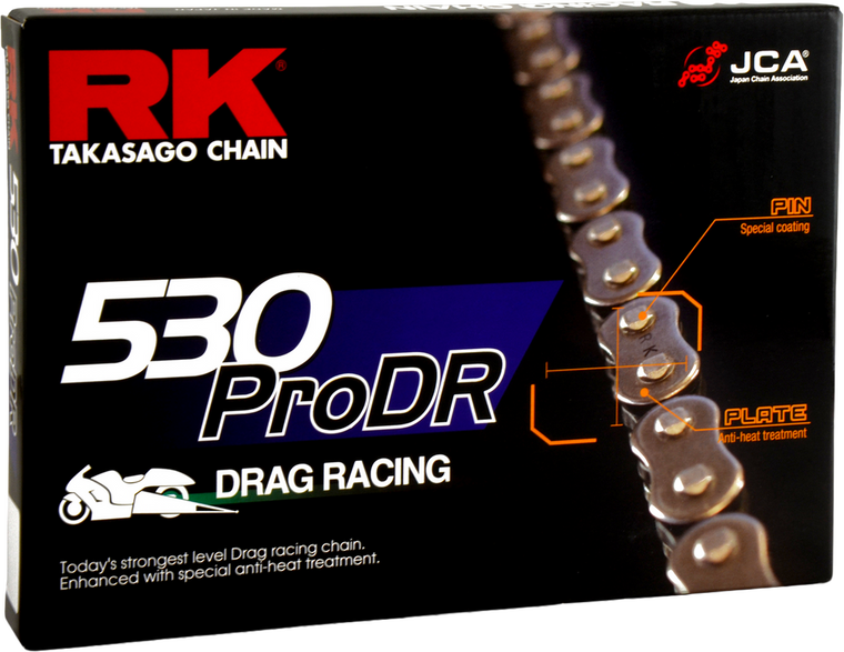 Rk Excel - 530 Pro Drag Racing Chain 100' Roll - 530PRODR-100FT