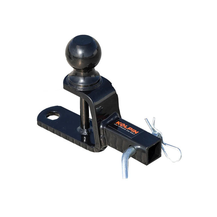 Kolpin - 3-way 1.25" Receiver Hitch With 2" Ball And Hook - 85675