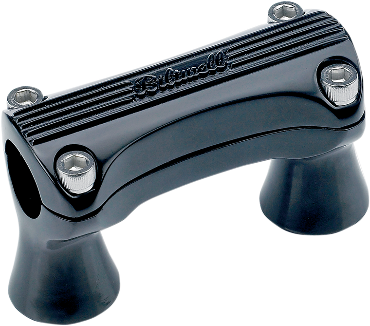 Biltwell - Risers - Thunder - 2" - Black - 2" Thunder Handlebar Riser - 6402-201-02