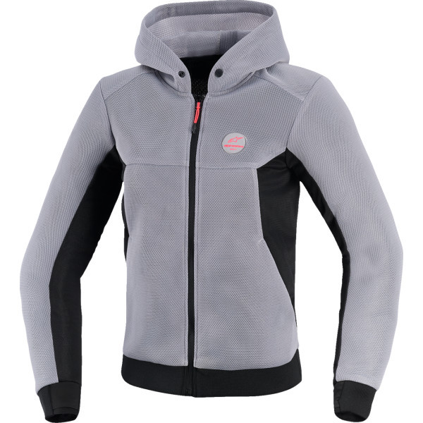 Alpinestars - Hoodie 4w Chrm Sprflw Md Gry/blk/pnk Xl - 4210126-9299-XL