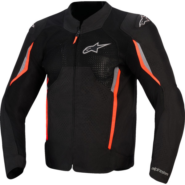 Alpinestars - Jacket Ast Air V3 Black/gray/red Fluo M - 3300426-1051-M