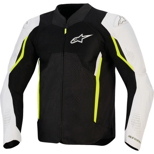 Alpinestars - Jacket Ast Air V3 Black/silver/yellow Fluo 3xl - 3300426-159-3XL