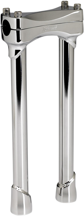 Biltwell - Risers - Murdock - 12" - Chrome - Murdock Handlebar Riser - 6403-105-12