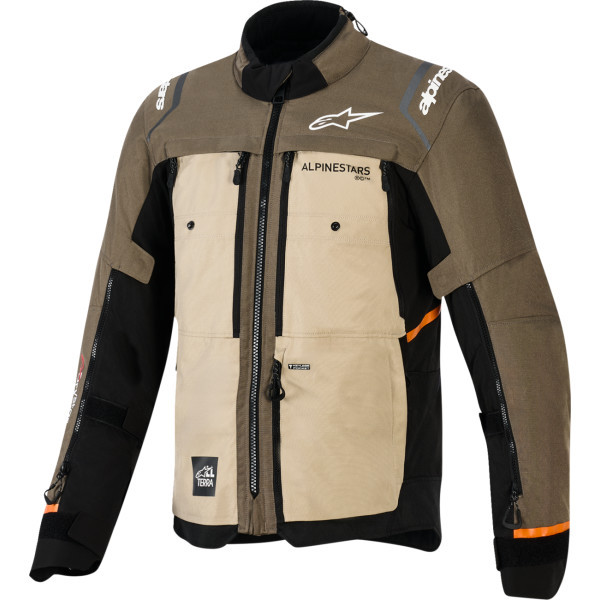 Alpinestars - Jacket Cusco Ds Wlnt/alum/blk M - 3201126-9304-M