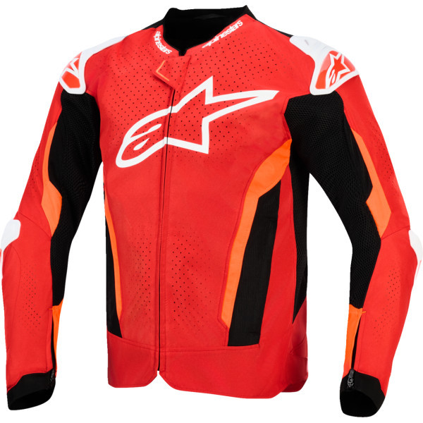 Alpinestars - Jacket T-gp Air Brt Red/red Fl/blk 2xl - 3300626-3097-2XL