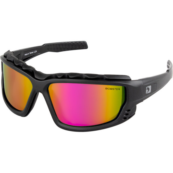 Bobster - Sunglasses Convertible Pch Black Crimson Pnk-yel Mirror - BPCH002