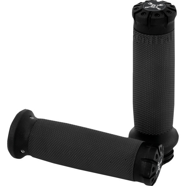 Burly Brand - Foot Peg Set Burly Hawk Universal Billet Textured Black - B13-1123TB