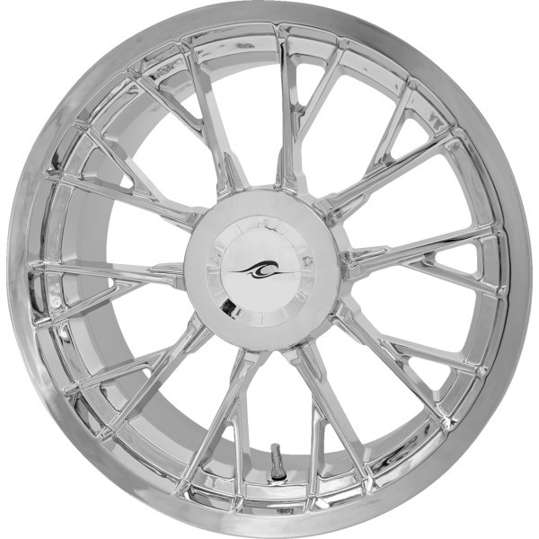 Coastal Moto - Rear Wheel 18 X 7 Marlin 3d  Trike Chrome Tpms - 3D-MAR-187T-CH