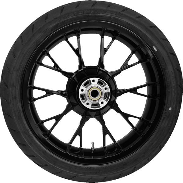 Coastal Moto - Wheel Rear Marlin W/tire Abs (tpms) Solid Black Cut 18" - PKG2-MAR185SB-ABST