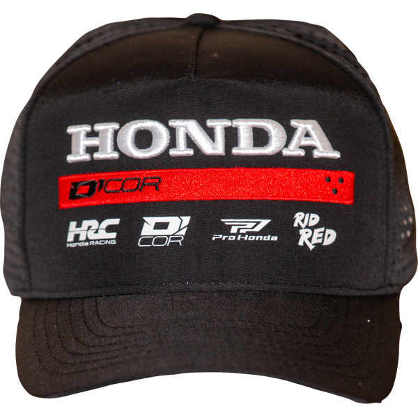 D'cor Visuals - Hat Honda Factory2 Black - 70-157-1
