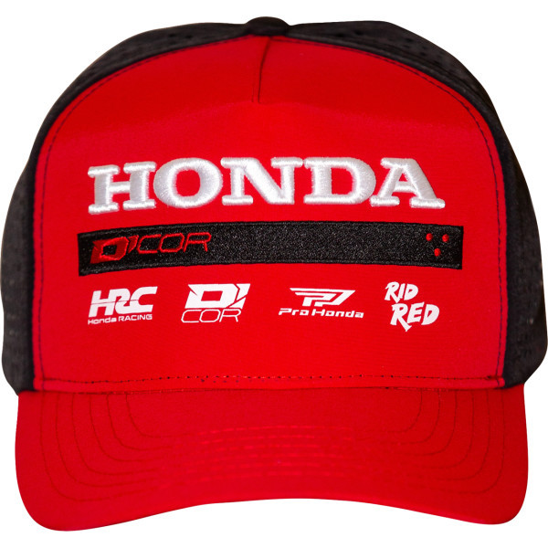 D'cor Visuals - Hat Honda Factory2 Red - 70-158-1