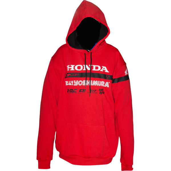 D'cor Visuals - Sweatshirt Factory2 Honda Red Md - 85-218-2