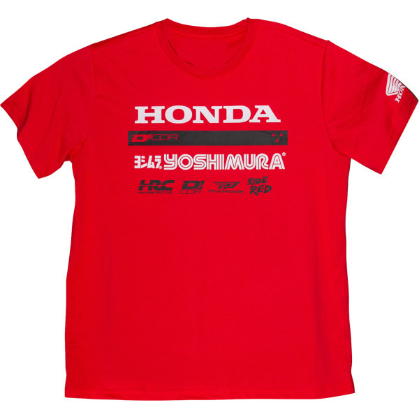 D'cor Visuals - Tshirt Factory2 Honda Red Md - 80-132-2