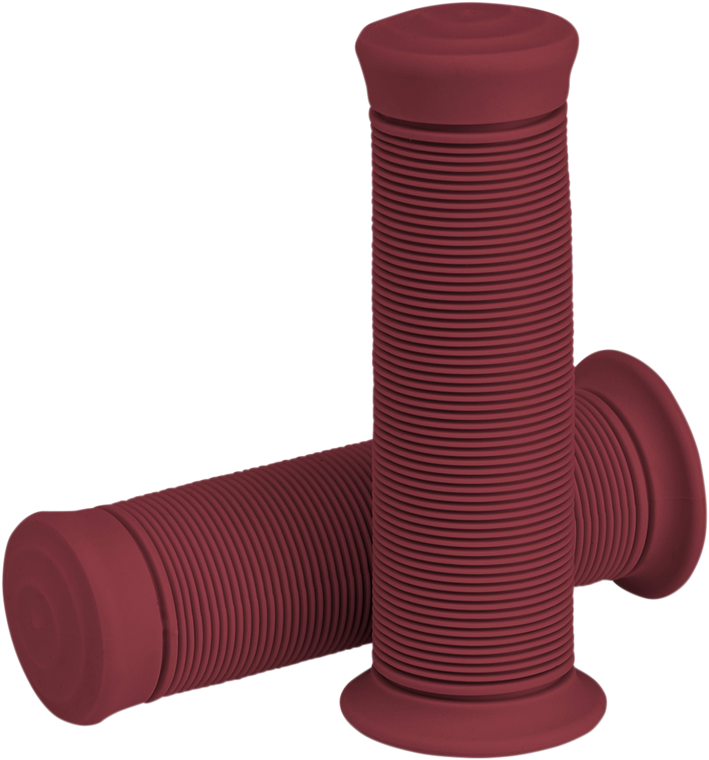 Biltwell - Grips - Kung Fu - 1" - Oxblood - Kung Fu Grips - 6701-0301