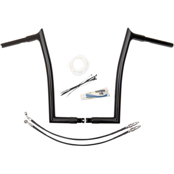 Fat Baggers Inc. - Handlebar 16" Bl Pt L Flt - 909316-B