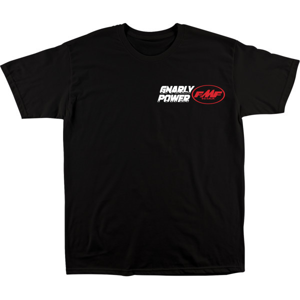 Fmf - Tee Gnarly Power Blk Lg - SP26118900BLKL
