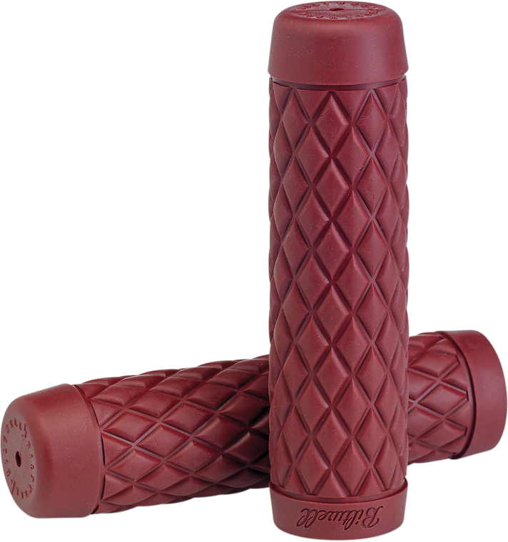 Biltwell - Grips - Torker - 7/8" - Oxblood - Torker Grips - 6705-0378