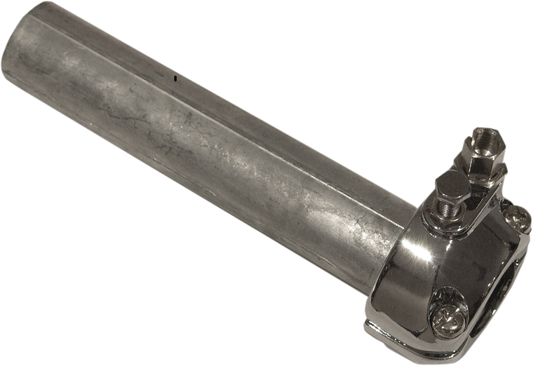 Emgo - Throttle - Single Cable - 7/8" - Chrome - 7/8" Assembly - 44-29470