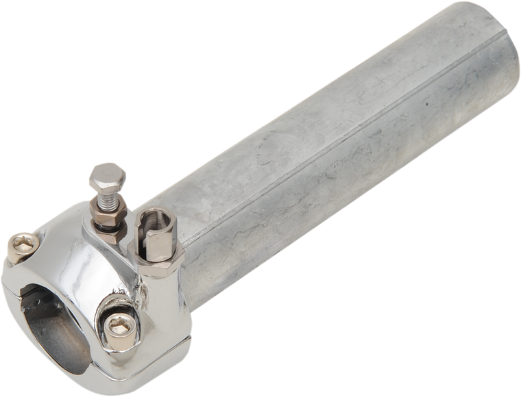 Emgo - Throttle - Single Cable - 1" - Chrome - 1" Throttle Assembly - 44-29472