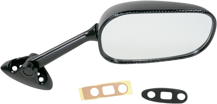 Emgo - Mirror - Right - Carbon Fiber - Carbon Fiber Mirror - 20-69783