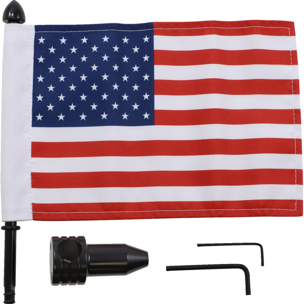 Pro Pad - Saddlebag Flag Mount Usa - BRFM-FXD1