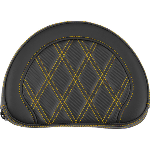 Saddlemen - Pad Br Contoured Cf Ls Gld Stitch - 51320707