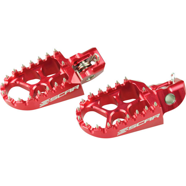 Scar Racing - Footpegs Evo Gasgas Red - S5511RD