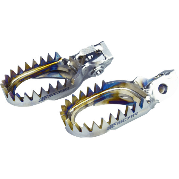 Scar Racing - Footpegs Mud Titanium Ktm/hva 16-22 - S5517AM