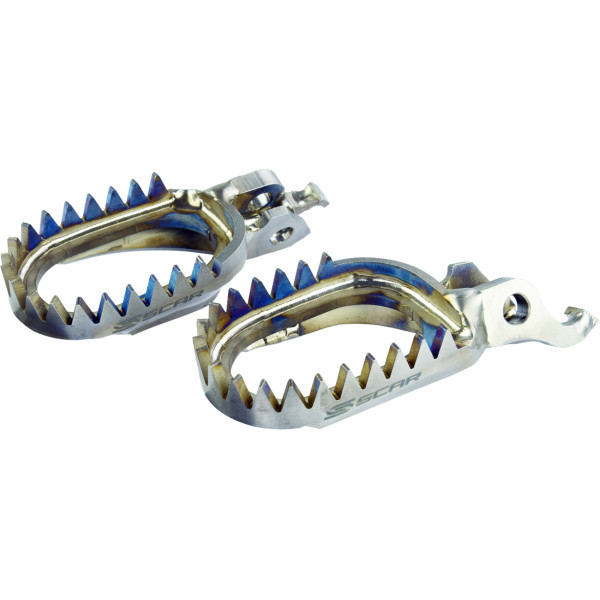 Scar Racing - Footpegs Mud Titanium Triumph Tf250x - S9516AM
