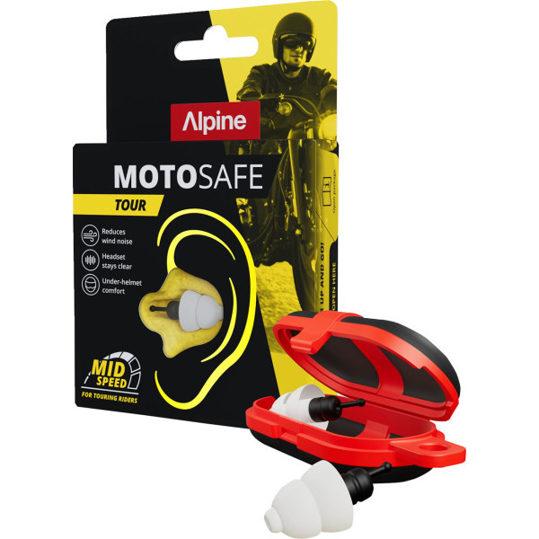 Alpine Hearing Protection - Earplugs Motosafe Tour 2026