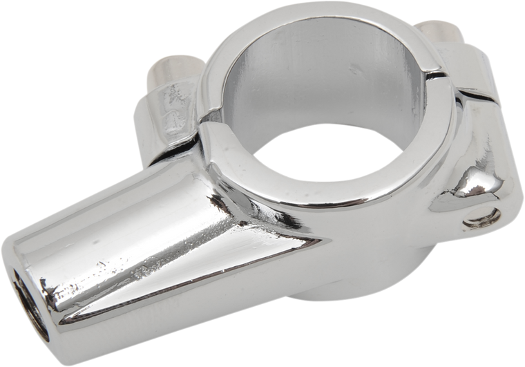 Emgo - Mirror Mount - 7/8 - Chrome - Left - Handlebar Mirror Mount - 20-28126