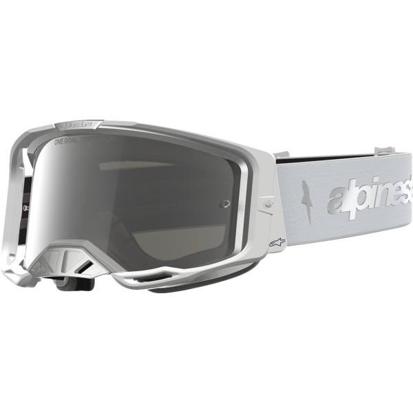 Alpinestars Goggles - Goggle Vision 8 Amber  Wht Silver Mirror-silver