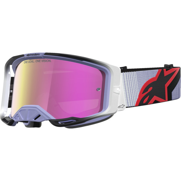 Alpinestars Goggles - Goggle Vision 8 Maven  Lav Black Mirror-pink