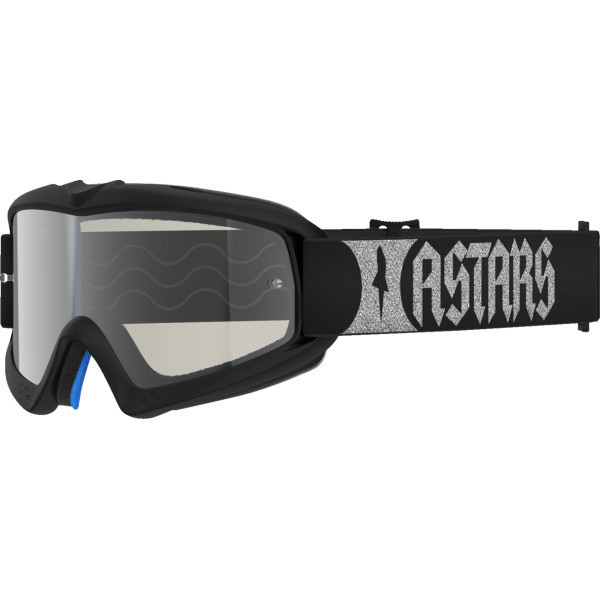 Alpinestars Goggles - Goggle Yth Vision Atrox  Black Silver Mirror-silver