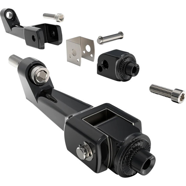Ciro - Brackets Passanger Floorboards Black