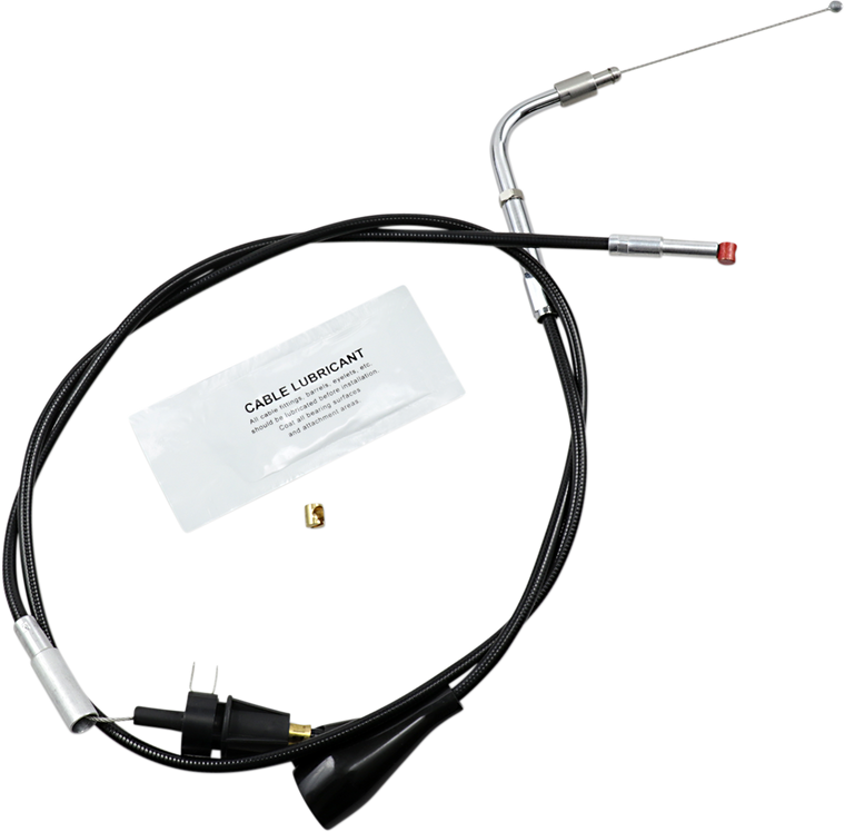 Barnett - Idle Cable - Black - Black Vinyl Throttle/Idle Cable - 101-30-41004