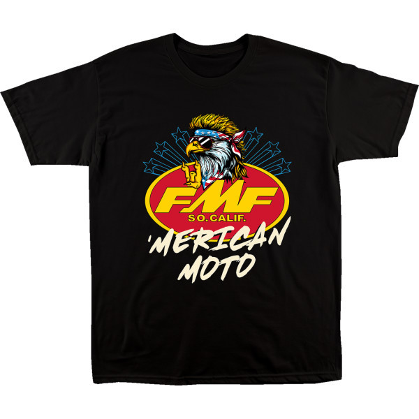 Fmf - Tee Ss Merican Moto Blk L