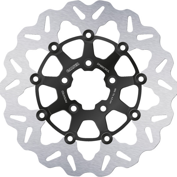 Galfer - Brake Rotor Galfer Floating Black Bright Df680cwul