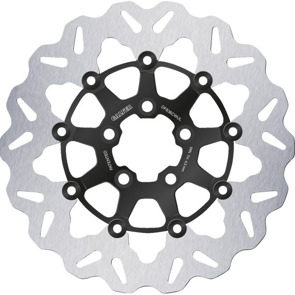 Galfer - Brake Rotor Galfer Floating Black Bright Df836cwul