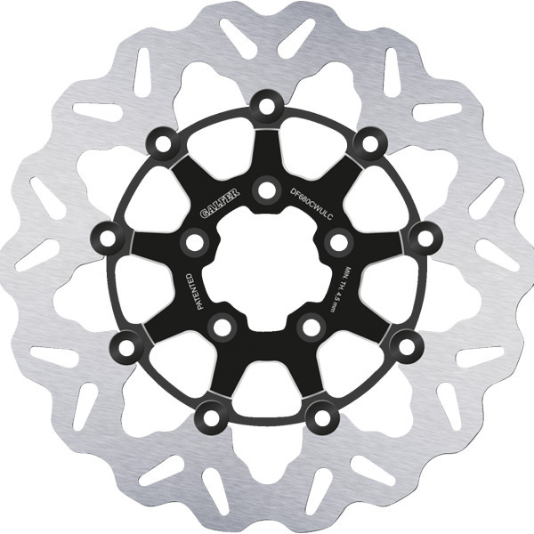 Galfer - Brake Rotor Galfer Floating Black Contrast Df680cwulc