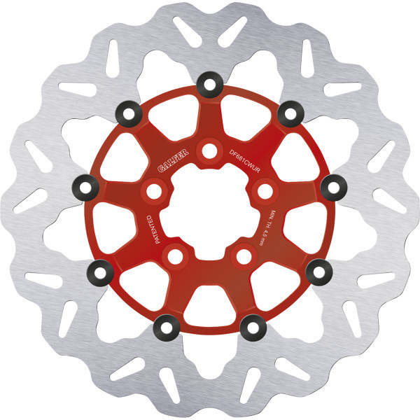 Galfer - Brake Rotor Galfer Floating Red Df681cwur