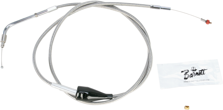 Barnett - Idle Cable - Cruise - +8" - Stainless Steel - Stainless Steel Throttle/Idle Cable - 102-30-41035-8